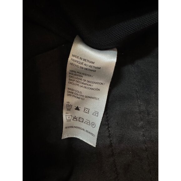 Izod Golf Mens Pinstripe Pants 34x32 Black Polyester Blend Straight Fit - Picture 5 of 11